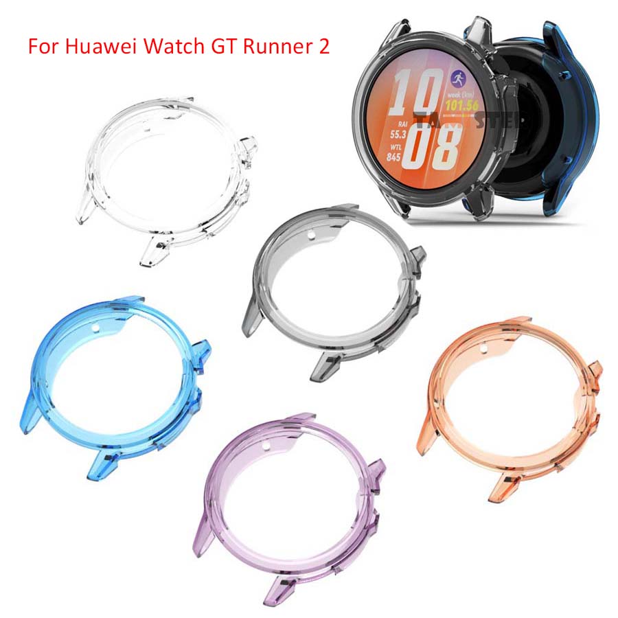 Titan Smartwatch Accessories - สำหรับหัวเว่ยวอทช์ จีที รันเนอร์ 2 ฝาครอบเคส TPU