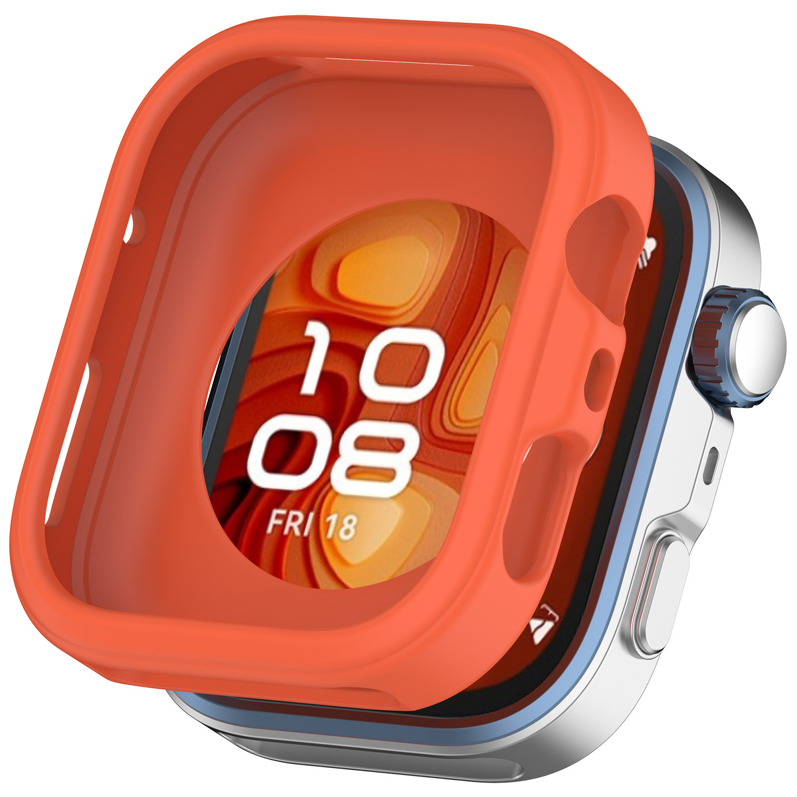 Smartwatch Watch Accessories For Women - เคสซิลิโคนอ่อนนุ่มสำหรับนาฬิกาหัวเว่ยฟิต 4 โปร 5 โปร 5