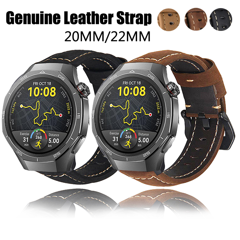 Titan Smartwatch Accessories - Quick Release สายหนังสําหรับนาฬิกา Huawei GT 5