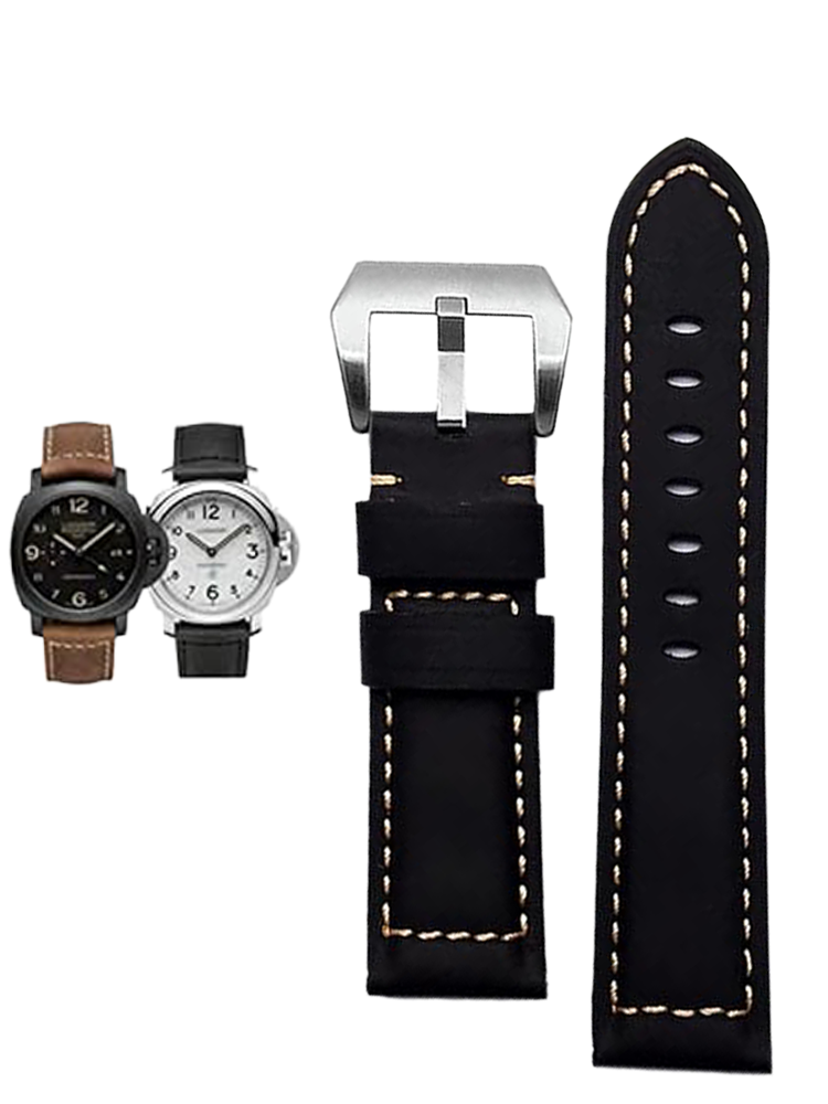 Titan Smartwatch Accessories - สายนาฬิกาหนังวินเทจ 20 มม.22 มม.สำหรับซัมซุงกาแล็กซี่วอทช์ 6 5