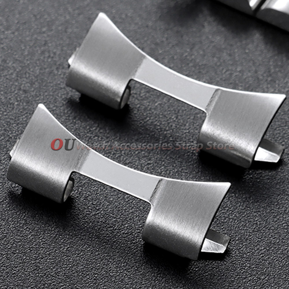 Watch Band Connector - อะแดปเตอร์สแตนเลสสำหรับ Rolex 12/14/16/18/19/20/22/24 มม. สำหรับสายนาฬิกา Oyster