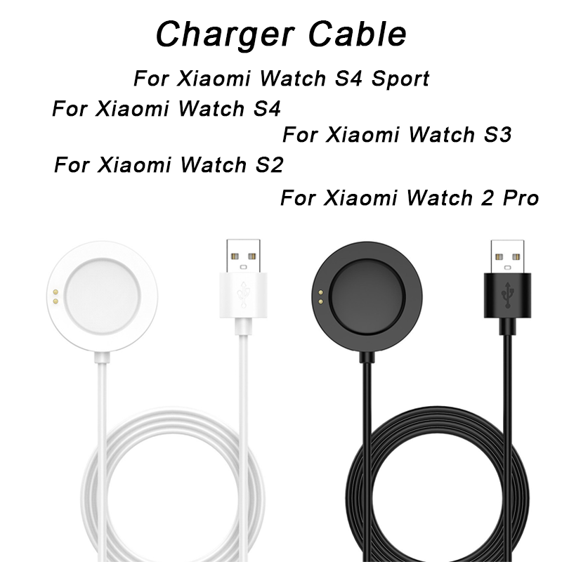 Xiaomi Smartwatch S3 Accessories - สายชาร์จแม่เหล็ก 100 ซม. สาย USB ใช้ได้กับนาฬิกา