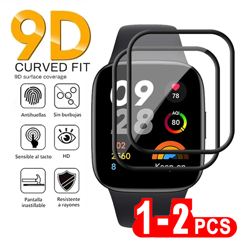 Xiaomi Smartwatch Accessories - 2 Pcs กระจกนิรภัยสําหรับ Redmi Watch 3