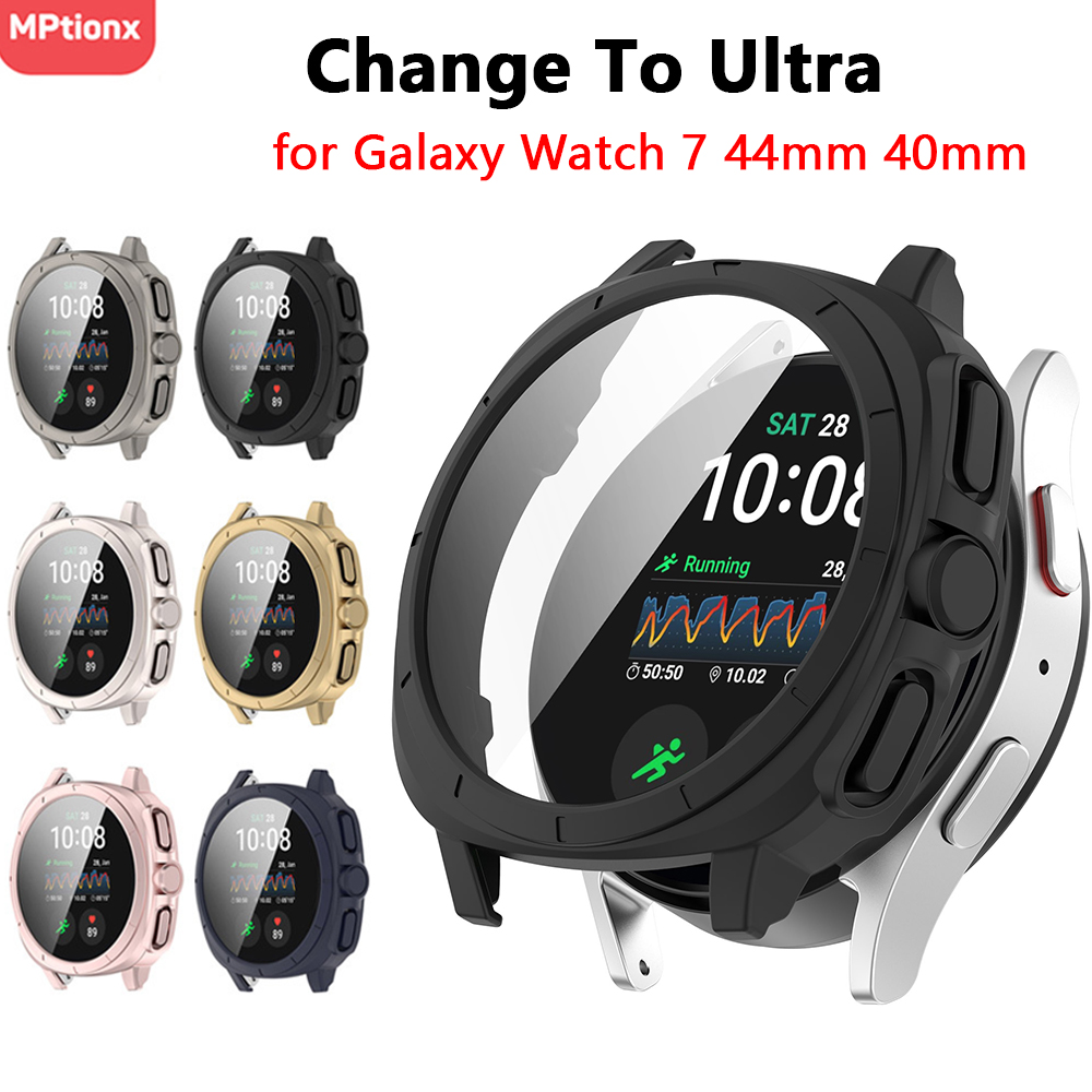 Samsung Smartwatch Accessories - กระจก + เคสสำหรับ Samsung Galaxy Watch