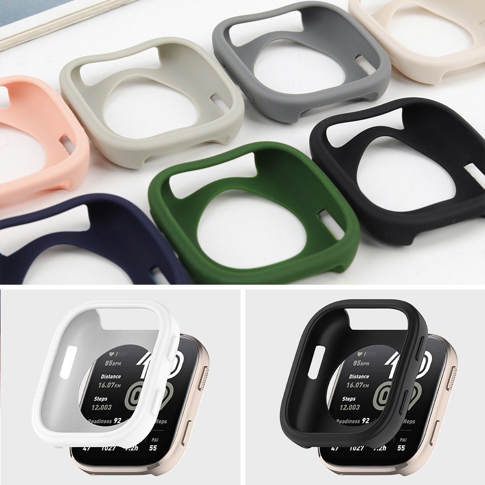 Smartwatch Band Accessories - TPU/PC/ซิลิโคนสำหรับอมาซฟิต บิพ 6 ตัวป้องกันหน้าจอ กันชน กระจกอุปกรณ์เสริมนาฬิกาอัจฉริยะอมาซฟิต