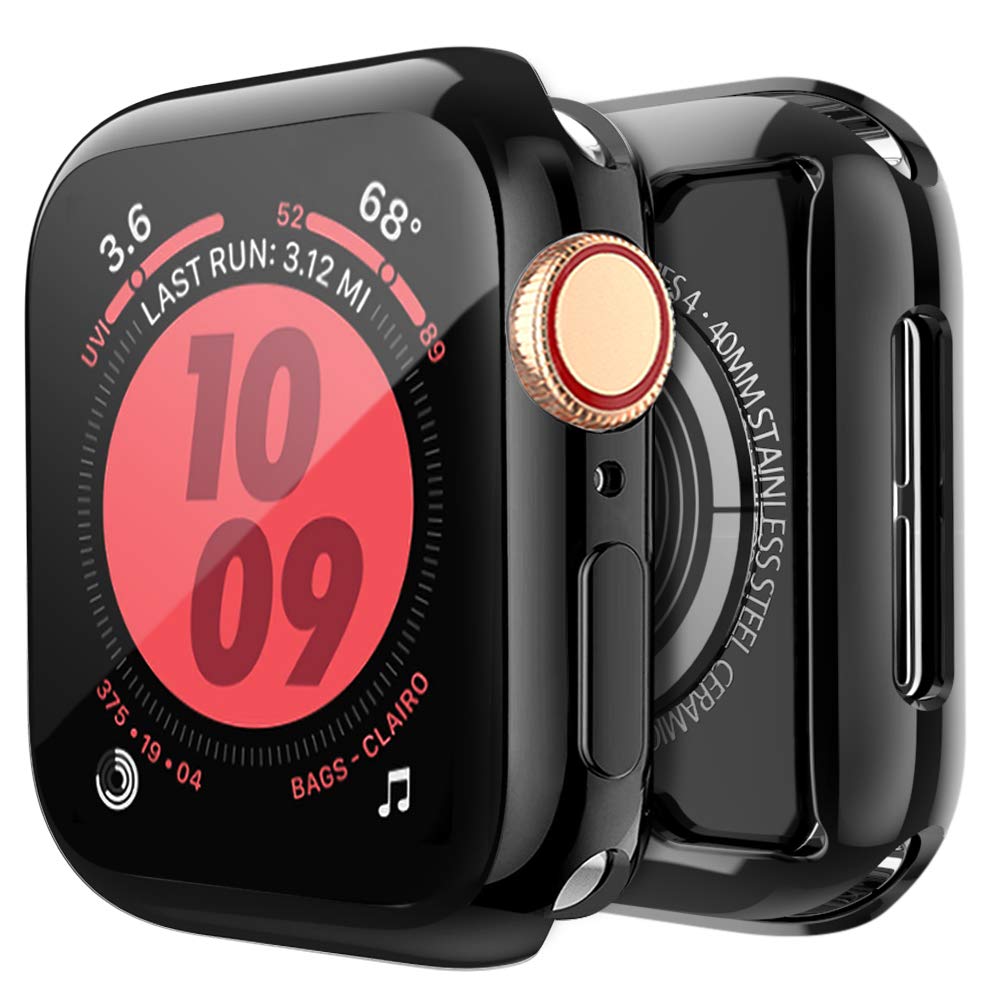 Smartwatch Watch Accessories For Women - เคสกันกระแทก TPU ใสสำหรับ Apple Watch Series