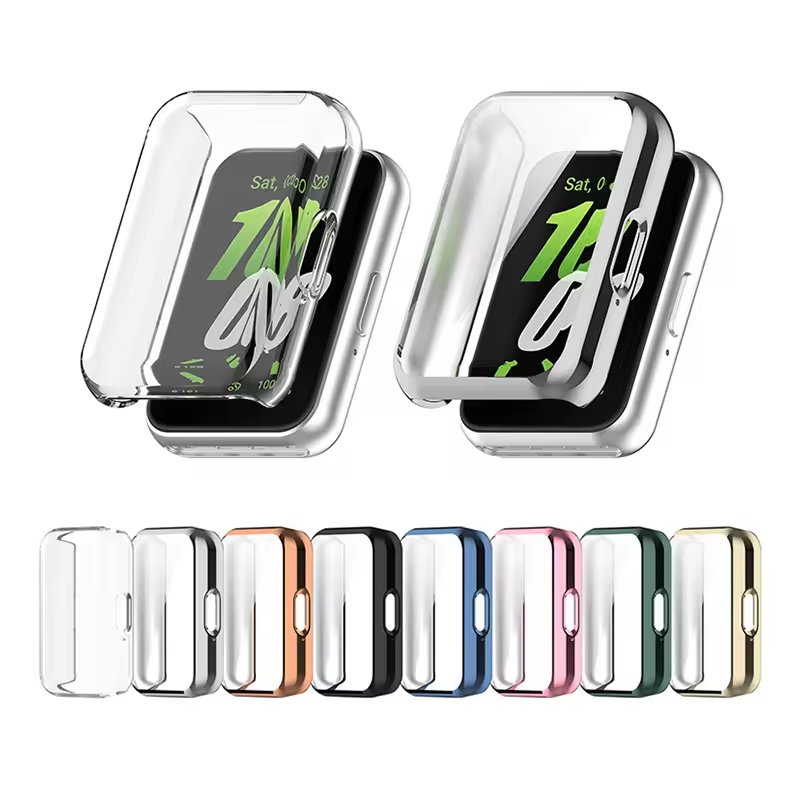Smartwatch Watch Accessories For Women - เคสสำหรับ Samsung Galaxy Fit 3เคสอุปกรณ์ป้องกันหน้าจอสมาร์ทวอทช์กันกระแทก TPU