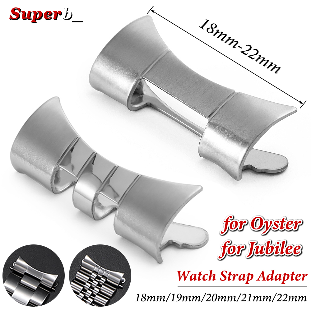 Watch Band Connector - 18/19/20/21/22 มม. ตัวเชื่อมสายสแตนเลสสำหรับ Seiko SKX007/009 สำหรับ