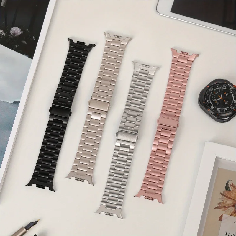 Titan Smartwatch Accessories - สายสแตนเลสสําหรับ Samsung Galaxy Watch 8 classic