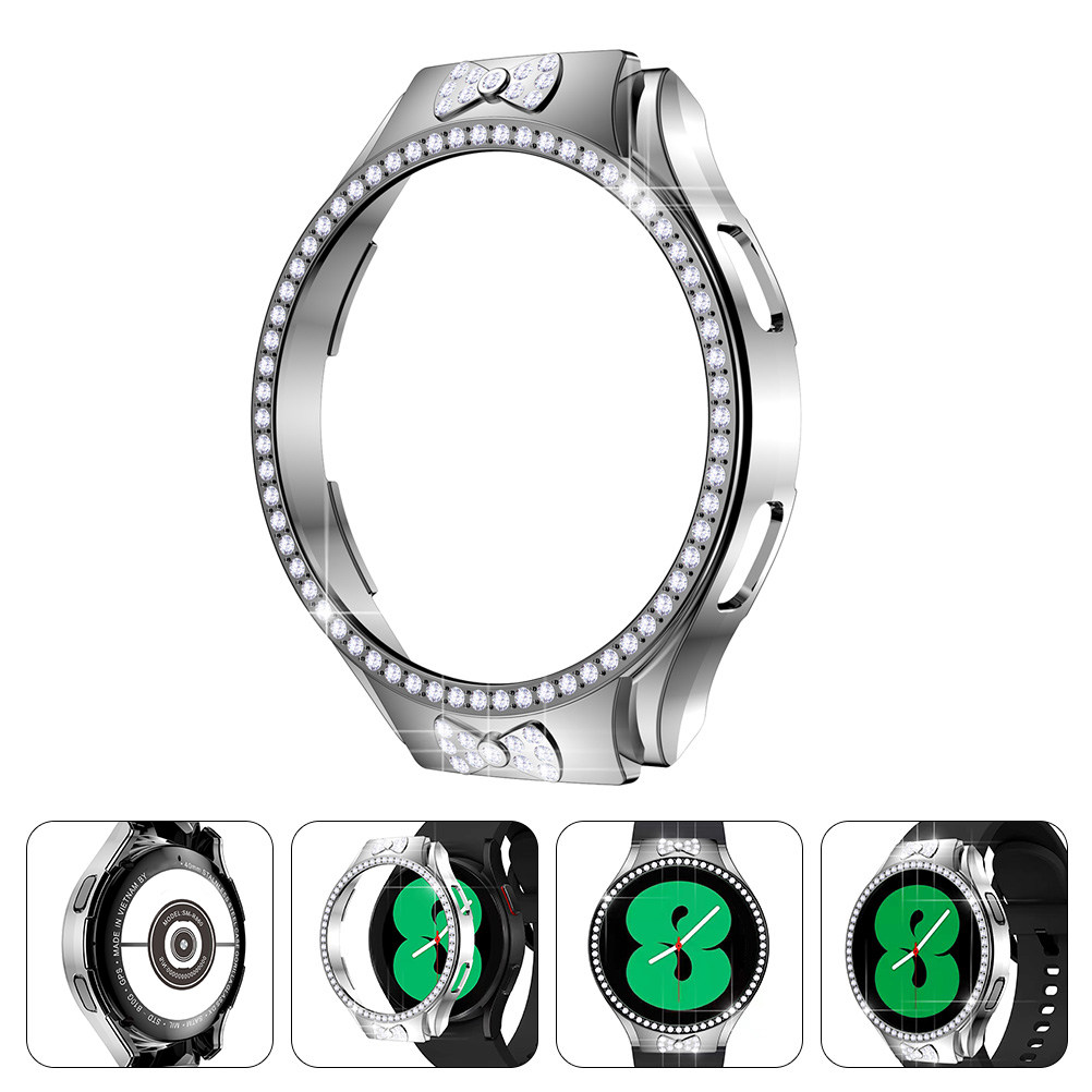 Smartwatch Case - เคสนาฬิกาตกแต่งคริสตัลวิบวับ สำหรับ 4 5 6 คลาสสิก