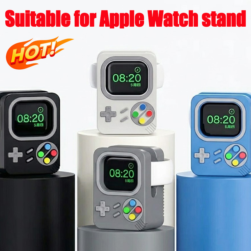 Watch Charging Dock - แท่นวางสำหรับชาร์จ Apple Watch ลายคอมพิวเตอร์ย้อนยุค สำหรับ lWatch