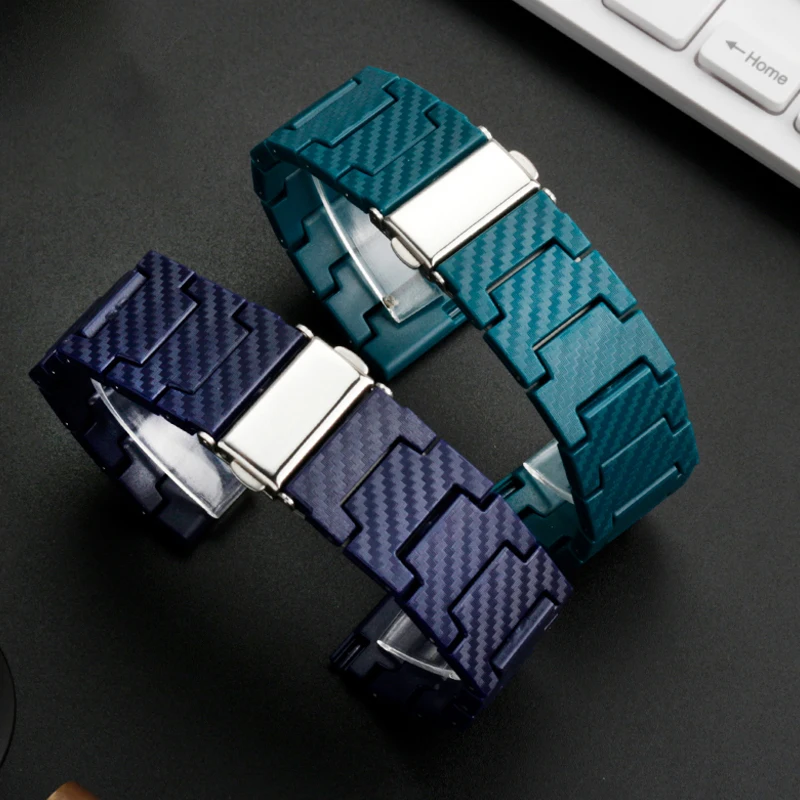 Titan Smartwatch Accessories - คาร์บอนไฟเบอร์สําหรับ Samsung Galaxy 7/FE/4/5/6/Classic 46 มม./Active