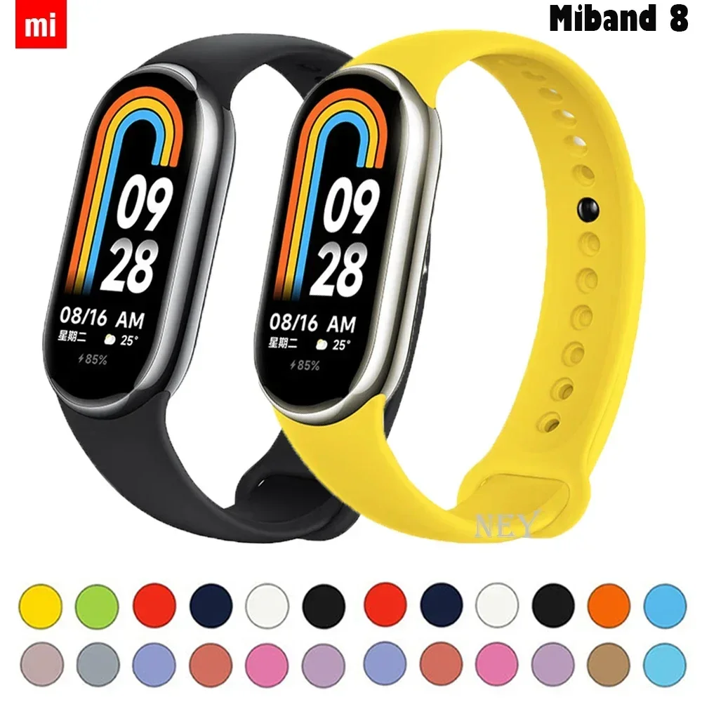 Smartwatch Watch Accessories For Women - สายรัดซิลิโคนสําหรับวง Xiaomi Mi 8-8 NFC Sport