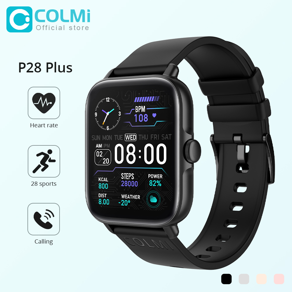 Smartwatch Face - COLMI P28 Plusบลูทูธรับสายสมาร์ทนาฬิกาผู้ชายIP67 กันน้ําผู้หญิงDial Call Smartwatch
