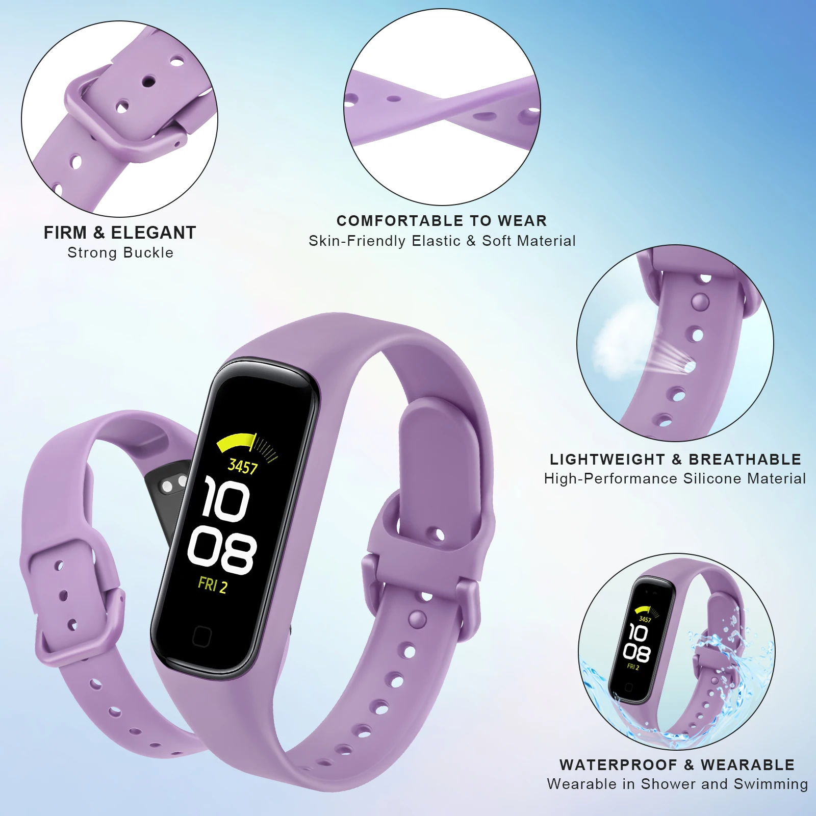 สายรัดซิลิโคนอ่อนนุ่มสําหรับ S - Silicone Band Replacement บทวิจารณ์และราคา