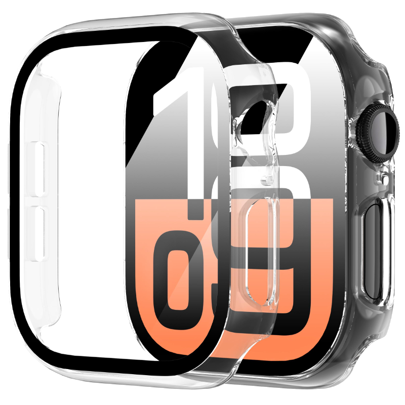 กระจกนิรภัย + กรณีสําหรับ Appl - Smartwatch Band Accessories บทวิจารณ์และราคา