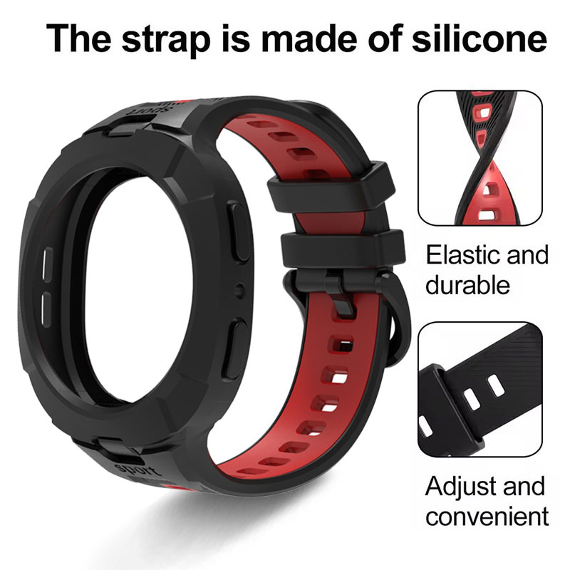 กรณี+สายรัดสำหรับซัมซุงกาแล็กซ - Silicone Band Replacement บทวิจารณ์และราคา