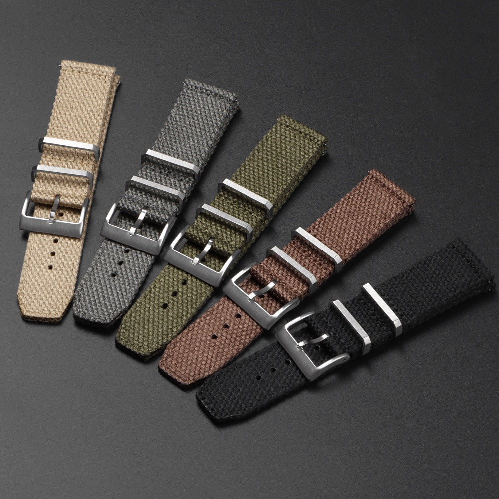 ไนลอนคุณภาพสูง 20 มม.22 มม.สํา - Nylon Nato Strap บทวิจารณ์และราคา