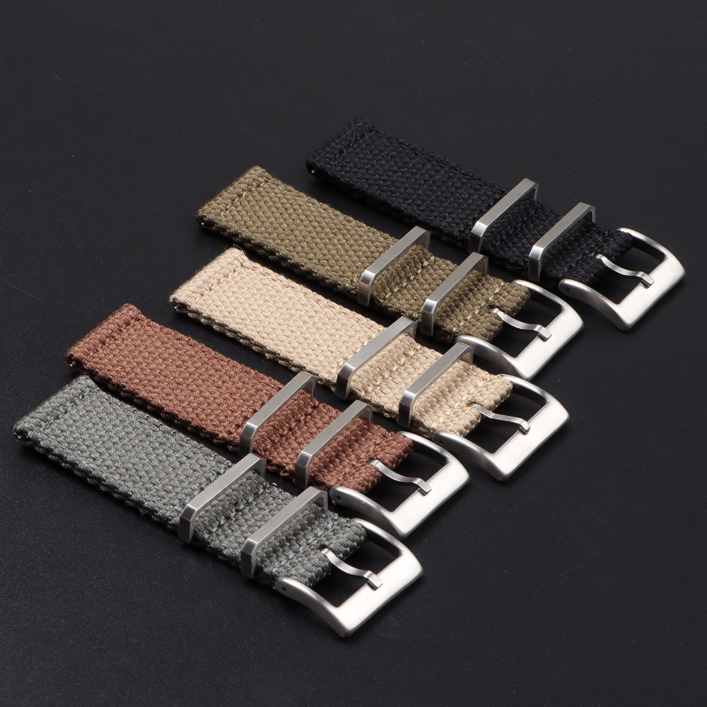 ไนลอนคุณภาพสูง 20 มม.22 มม.สํา - Nylon Nato Strap บทวิจารณ์และราคา