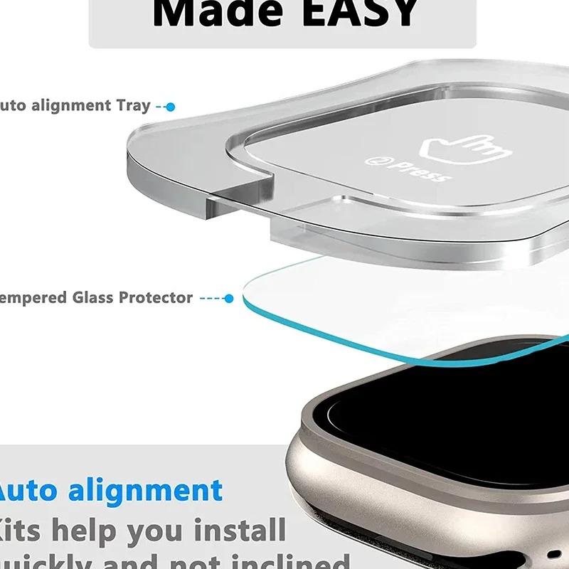 2 ชิ้น 49 มม. สำหรับแอปเปิ้ลวอ - Smartwatch Case บทวิจารณ์และราคา