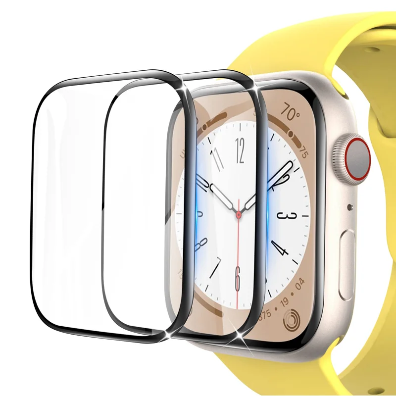 ฟิล์มป้องกันสําหรับ Apple Watc - Smartwatch Case บทวิจารณ์และราคา