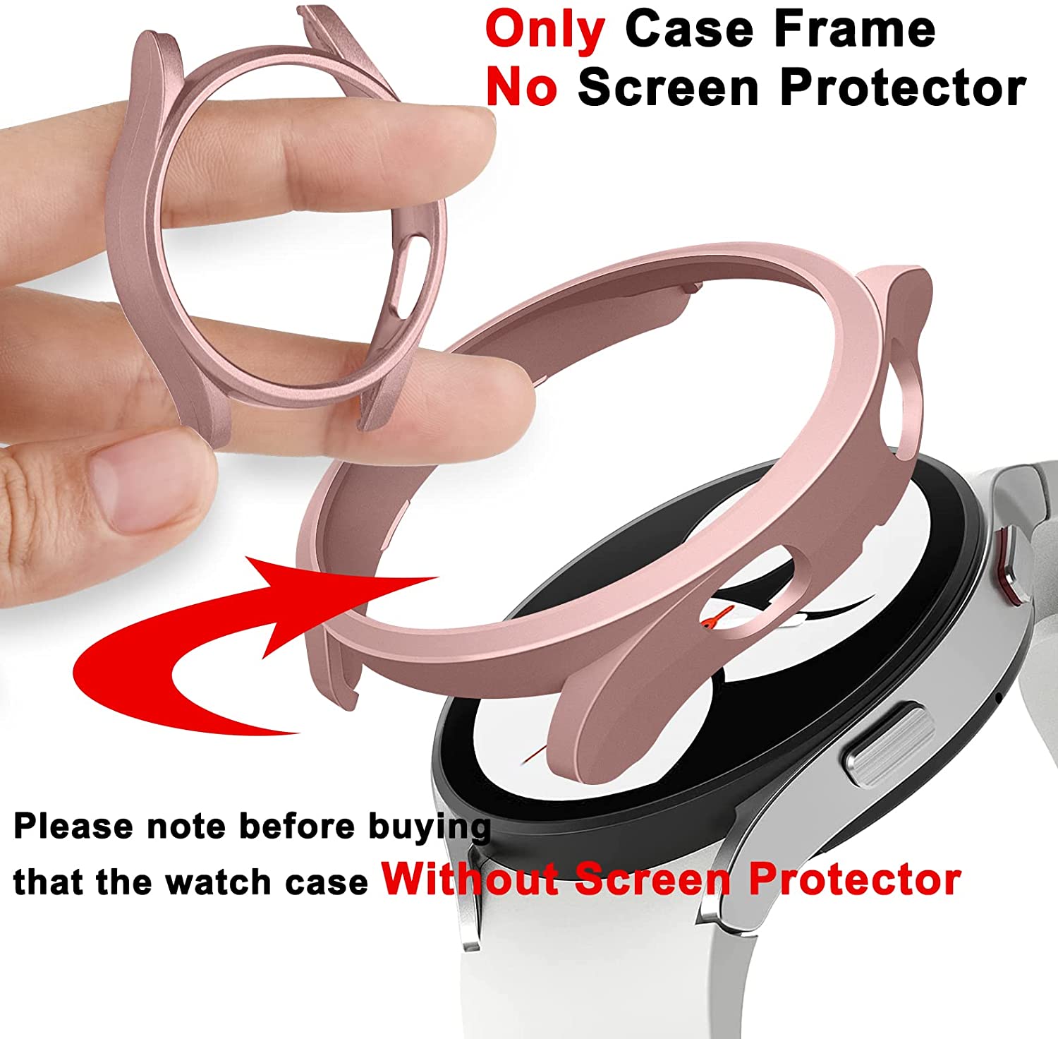 PC Case สําหรับ Samsung Galaxy - Smartwatch Band Accessories บทวิจารณ์และราคา