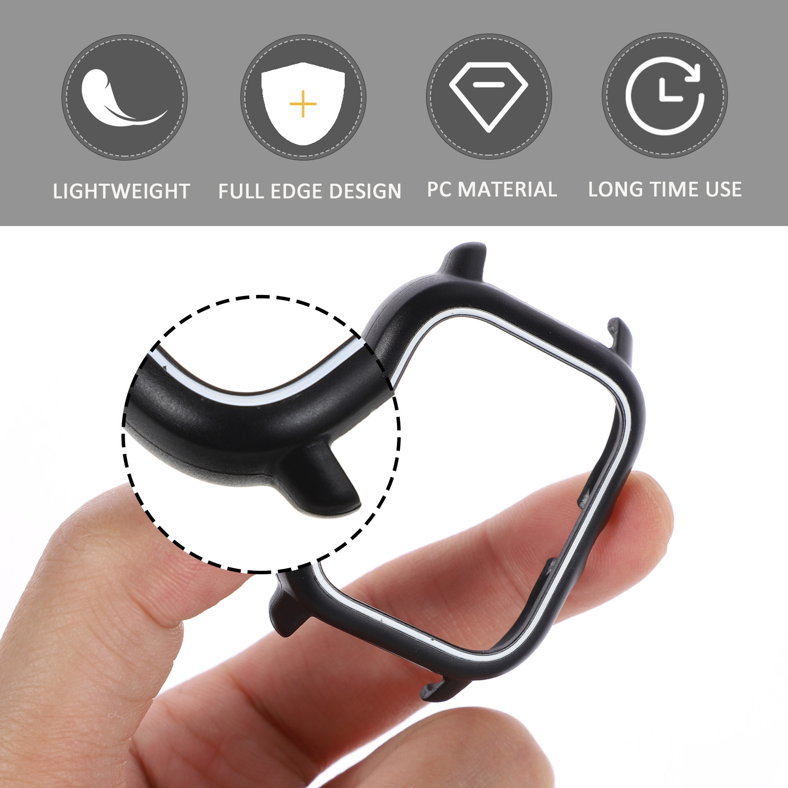 เคสกันกระแทกแบบน้ำหนักเบาสำหรั - Smartwatch Case บทวิจารณ์และราคา
