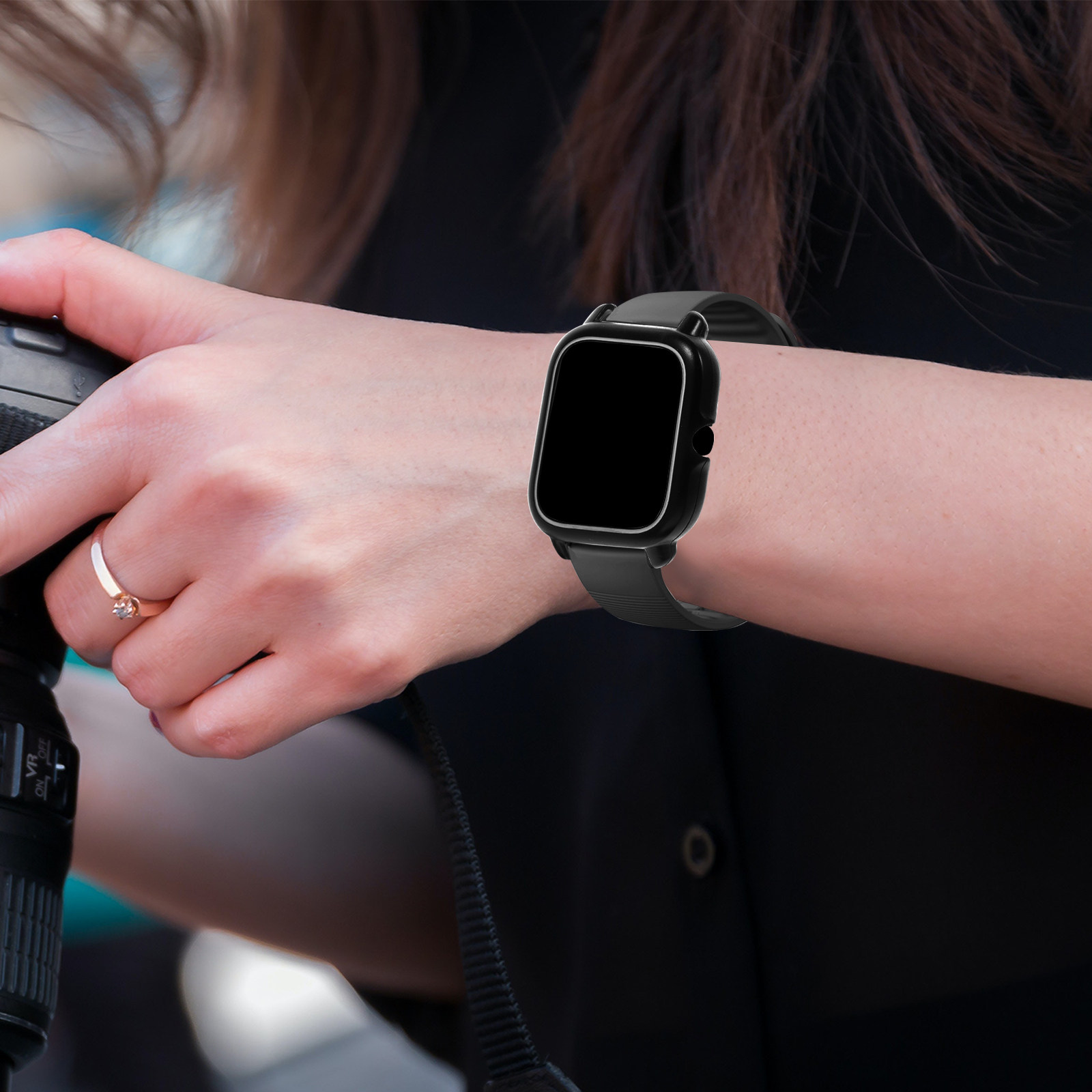 เคสกันกระแทกแบบน้ำหนักเบาสำหรั - Smartwatch Case บทวิจารณ์และราคา