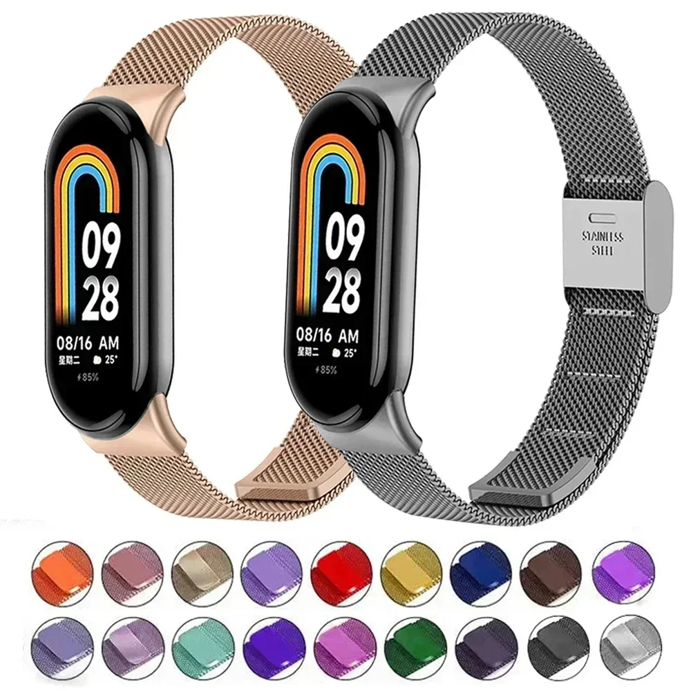สายสแตนเลสสําหรับ Xiaomi Mi 9  - Xiaomi Smartwatch Accessories บทวิจารณ์และราคา