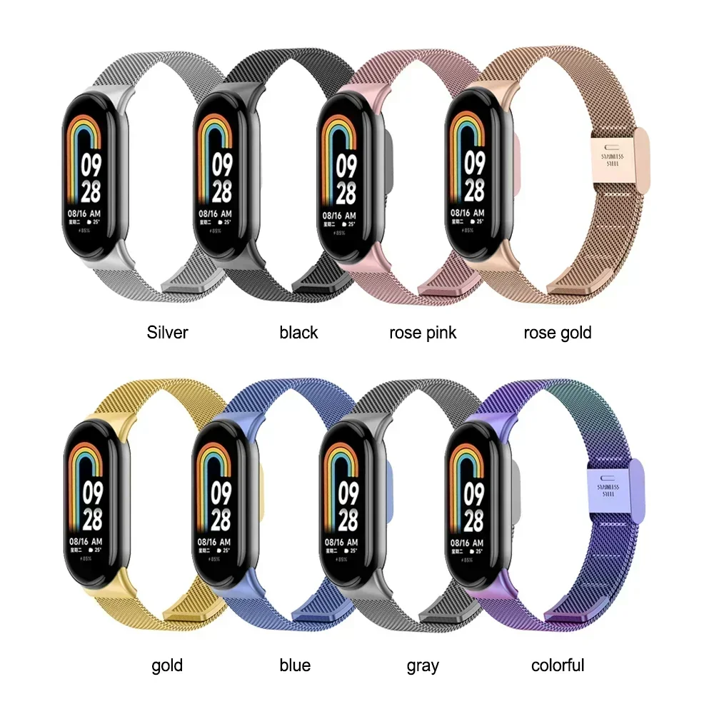 สายสแตนเลสสําหรับ Xiaomi Mi 9  - Xiaomi Smartwatch Accessories บทวิจารณ์และราคา