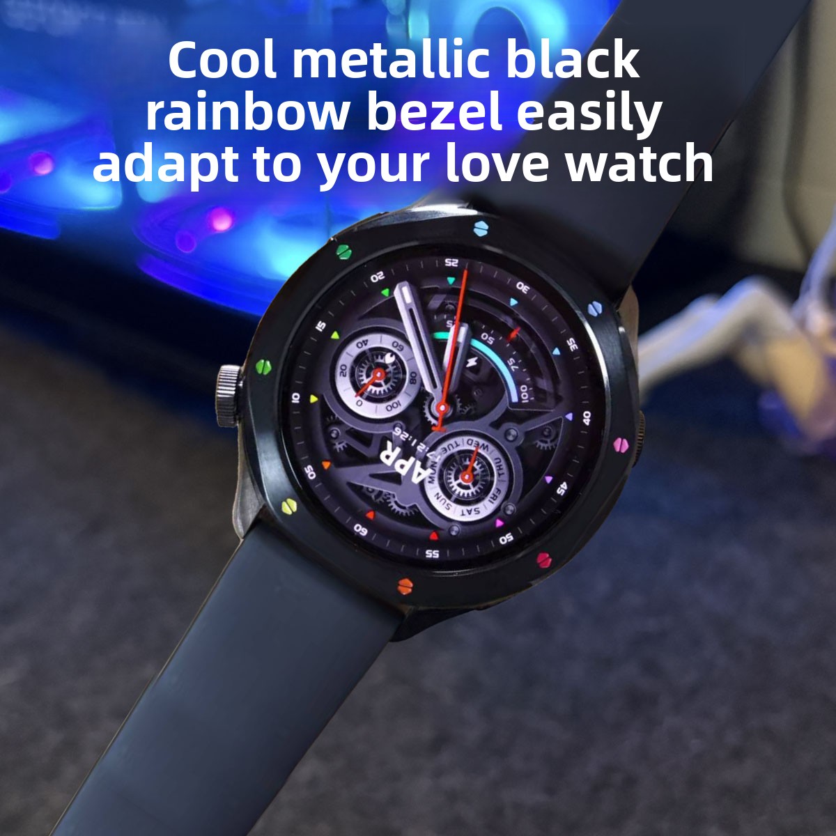 วงแหวนขอบโลหะสำหรับนาฬิกา  ฟิล - Xiaomi Smartwatch S3 Accessories บทวิจารณ์และราคา