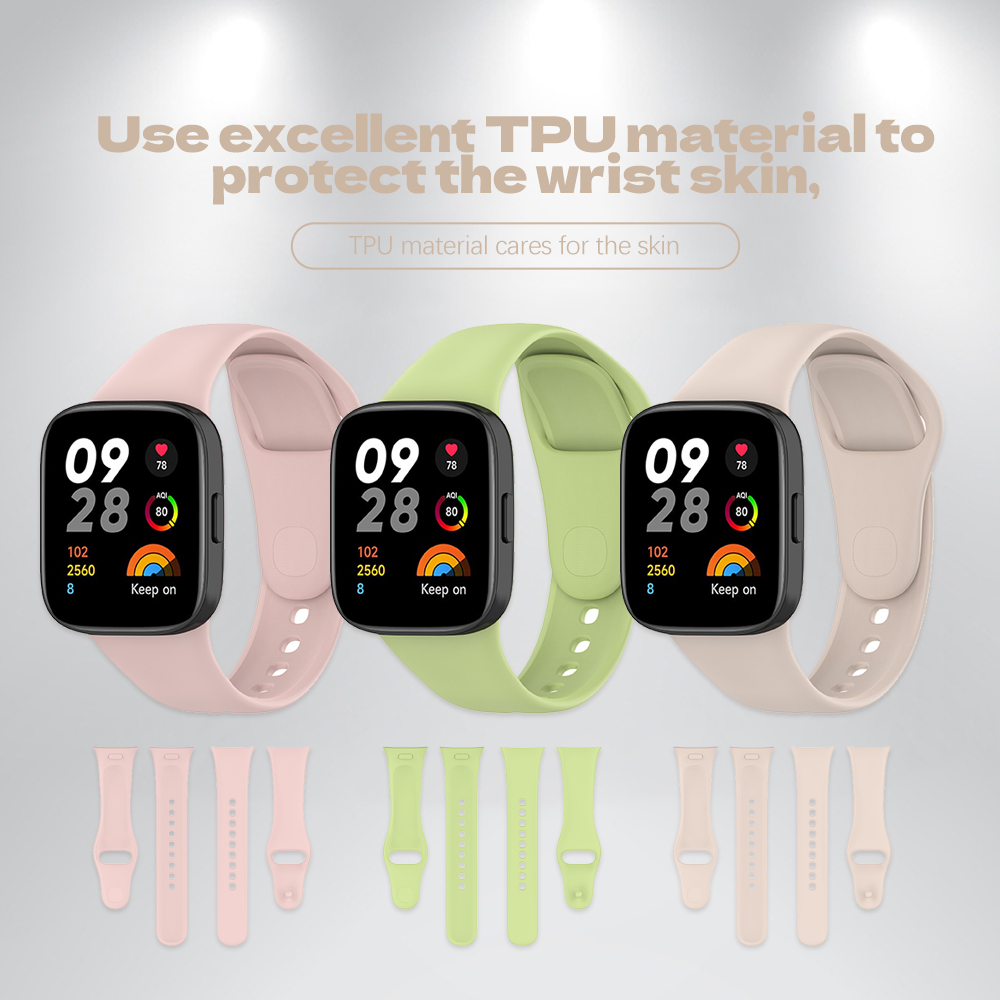 สายนาฬิกาสําหรับ Redmi Watch 3 - Xiaomi Smartwatch Accessories บทวิจารณ์และราคา