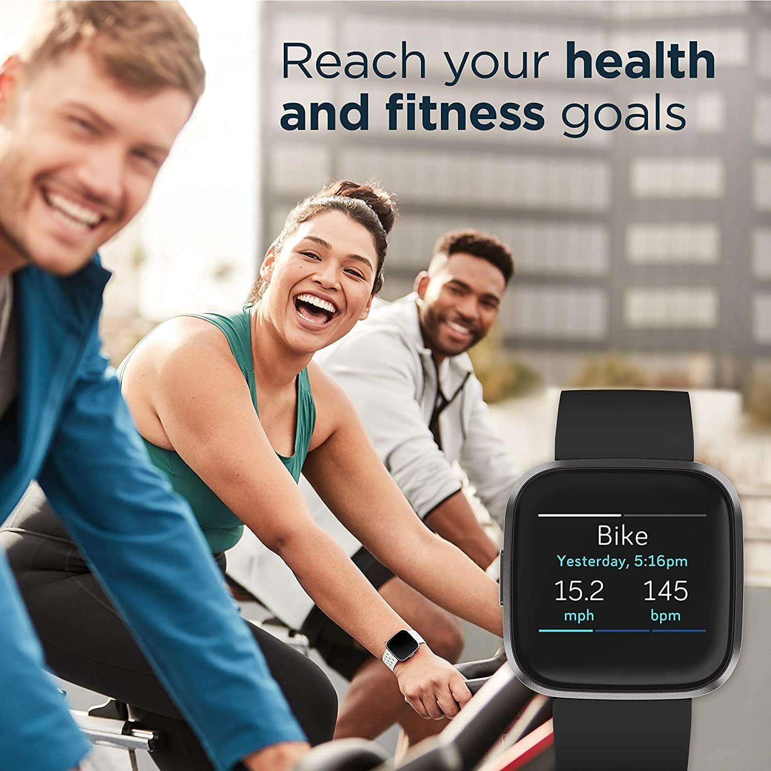 Fitbit Versa 2 สมาร์ทวอทช์สุขภ - Smartwatch Face บทวิจารณ์และราคา