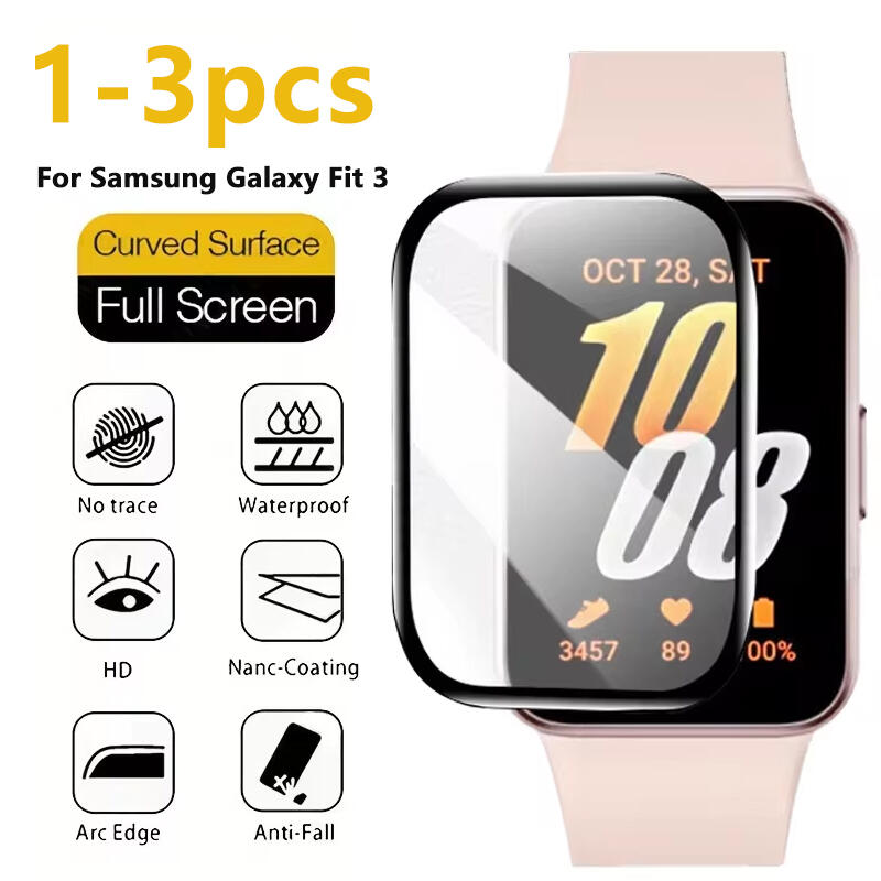 1-3Pcs Screen Protector สําหรั - Samsung Smartwatch Accessories บทวิจารณ์และราคา