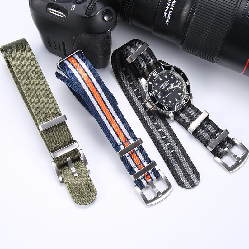 High End ไนล่อนนาฬิกาเปลี่ยนสา - Nylon Nato Strap บทวิจารณ์และราคา