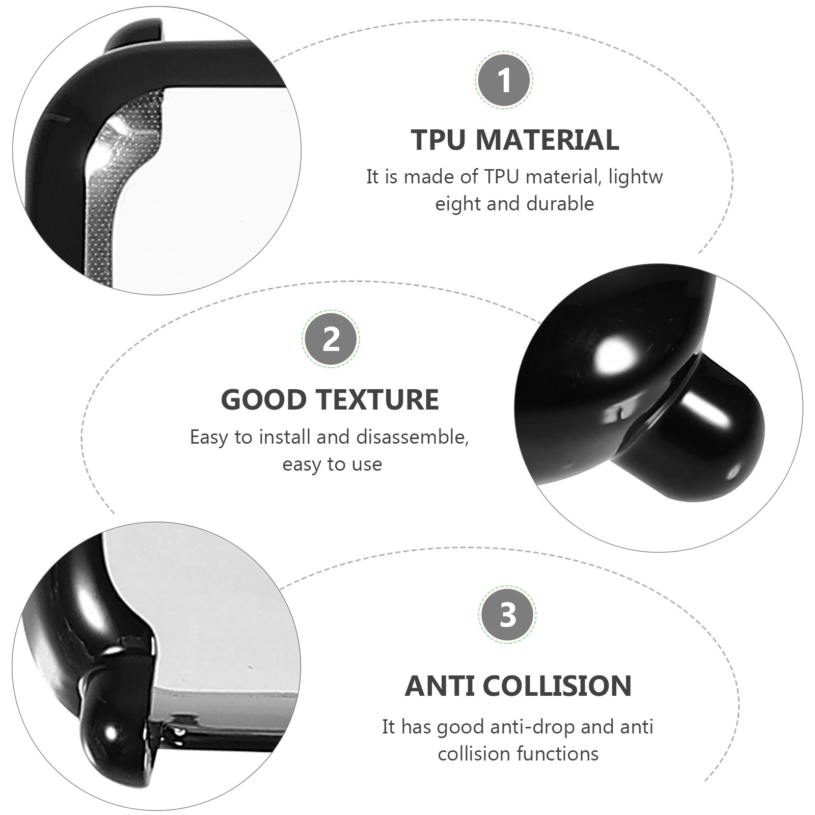 3 ชิ้น Tpu Watch Shell ป้องกัน - Smartwatch Case บทวิจารณ์และราคา