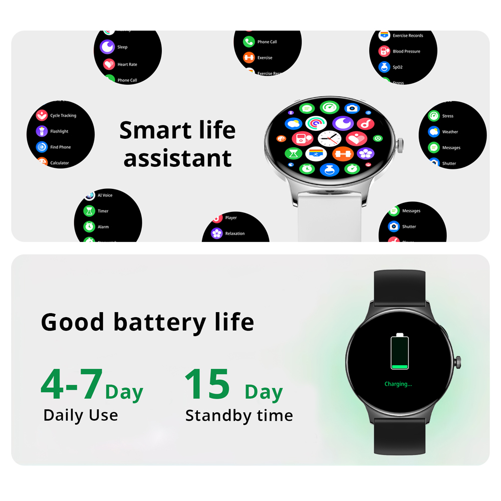COLMI V89 ผู้หญิงSmartwatch 1. - Smartwatch Face บทวิจารณ์และราคา