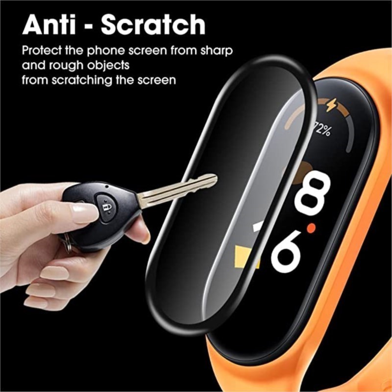 3D Full Screen Protector สําหร - Smartwatch Band Accessories บทวิจารณ์และราคา