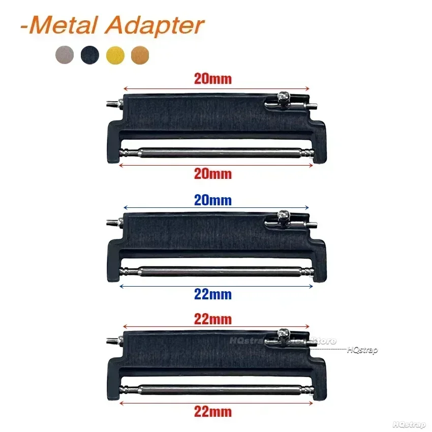 2pcs นาฬิกาอะแดปเตอร์ 20 มม.ถึ - Watch Band Connector บทวิจารณ์และราคา