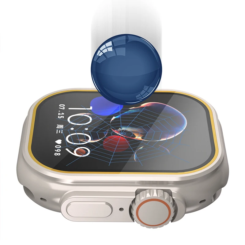 กระจกนิรภัยสำหรับนาฬิกา Apple  - Smartwatch Watch Accessories For Women บทวิจารณ์และราคา