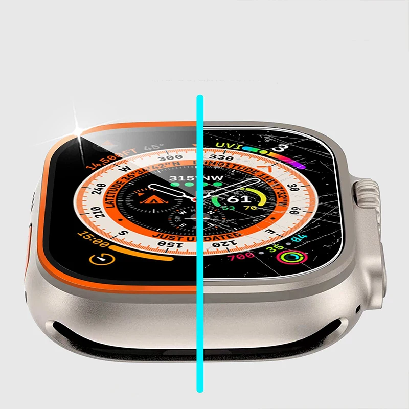 กระจกนิรภัยสำหรับนาฬิกา Apple  - Smartwatch Watch Accessories For Women บทวิจารณ์และราคา