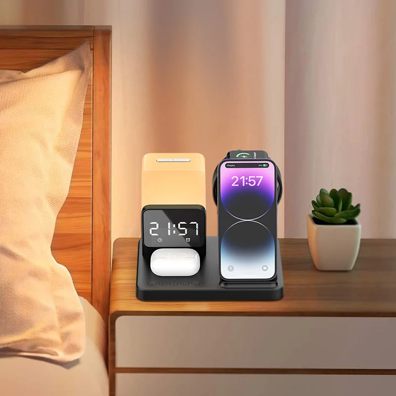 6 in 1 Wireless Charger Stand  - Smartwatch X12 บทวิจารณ์และราคา