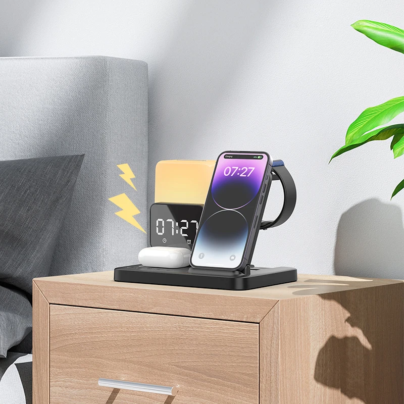 6 in 1 Wireless Charger Stand  - Smartwatch X12 บทวิจารณ์และราคา