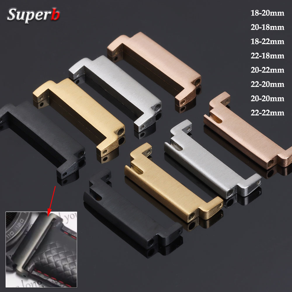 อะแดปเตอร์สายนาฬิกา 1 คู่ ขนาด - Watch Band Connector บทวิจารณ์และราคา