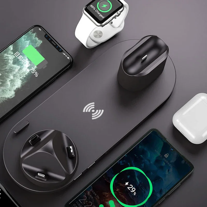 แท่นชาร์จไร้สาย 6 in 1 ชาร์จเร - Smartwatch X12 บทวิจารณ์และราคา
