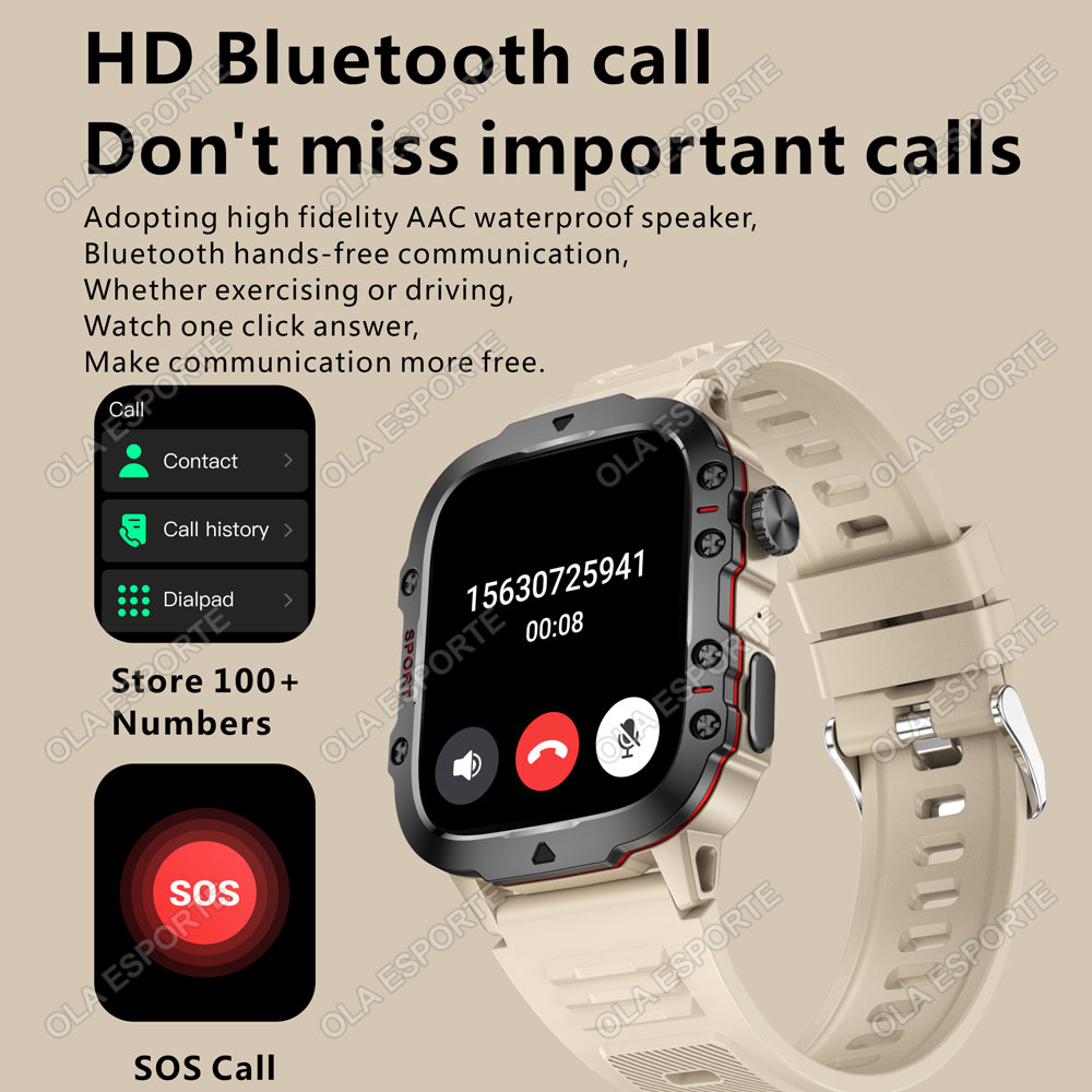 สมาร์ทวอทช์ทหารรุ่นใหม่ปี 2025 - Smartwatch Face บทวิจารณ์และราคา