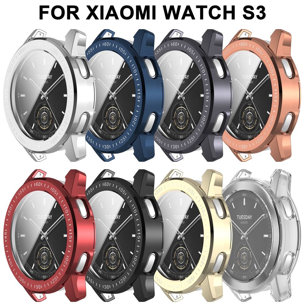 ใหม่ฝาครอบ TPU กรณีกันชน Watch - Xiaomi Smartwatch S3 Accessories บทวิจารณ์และราคา
