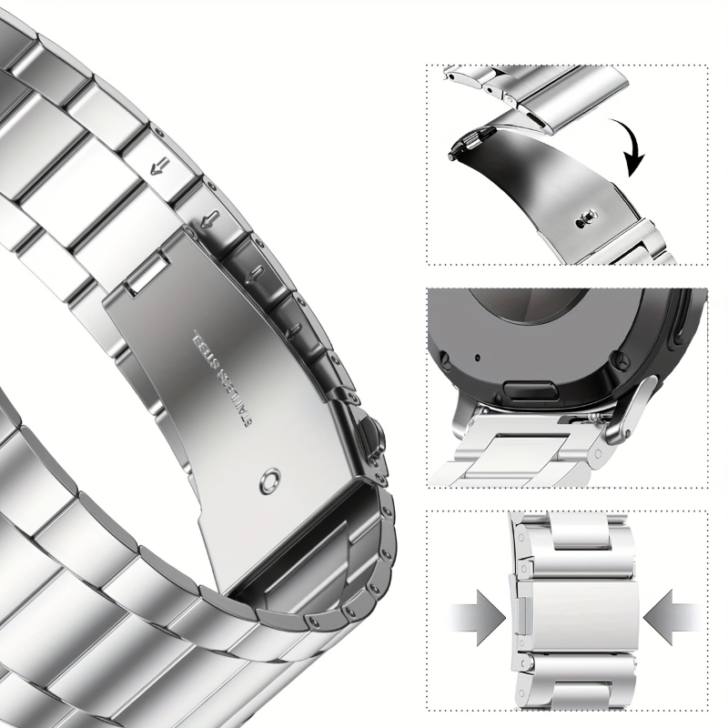 สายสแตนเลสสําหรับ Samsung Gala - Titan Smartwatch Accessories บทวิจารณ์และราคา