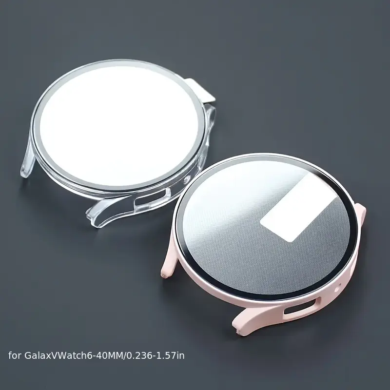 PC Case + กระจกนิรภัยสําหรับ S - Samsung Smartwatch Accessories บทวิจารณ์และราคา
