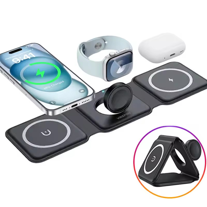 ที่ชาร์จไร้สายแบบพับได้แม่เหล็ - Watch Charger Cable บทวิจารณ์และราคา